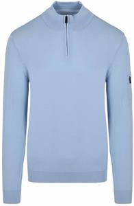 Suitable Race Half Zip Trui Lichtblauw