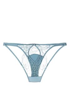 fleurofengland Fleur Of England Slip met kant - Blauw