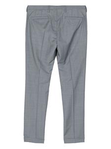 Paul Smith mélange-effect tailored trousers - Blauw