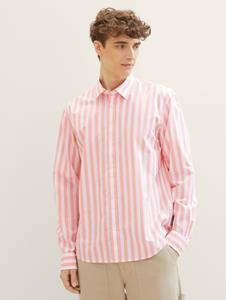 TOM TAILOR Denim Langarmhemd Gestreiftes Hemd