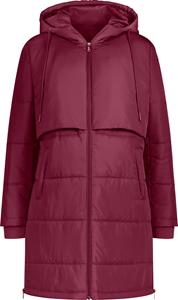 Your Look... for less! Dames lange jas bordeaux Maat