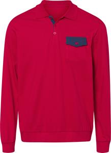 Your Look... for less! Poloshirt met lange mouwen
