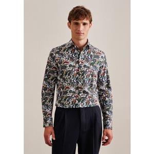 seidensticker Businesshemd "Slim", Slim Langarm Kentkragen Floral