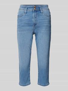 S.Oliver RED LABEL Slim fit capri-jeans met ceintuurlussen