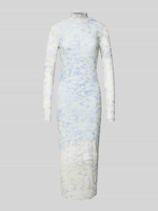 HUGO Midi-jurk met bloemenmotief, model 'Nasuse'
