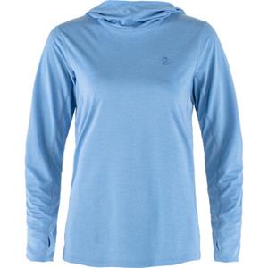 Fjällräven - Women's Abisko Sun-Hoodie - Sportshirt, blauw