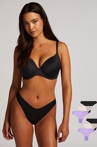 Hunkemöller 6-Pack brazilian slip, multicolour
