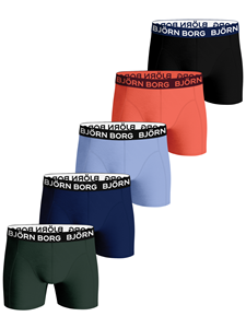 Bjorn Borg 5-Pack jongens boxershorts - Core - Multipack katoenen jongens onderbroeken