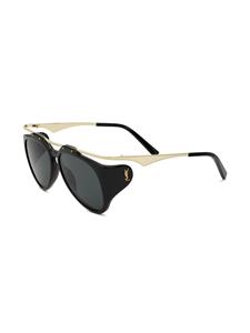 saintlaurenteyewear Saint Laurent Eyewear Amalia zonnebril met piloten montuur - Zwart