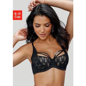 Lascana Beugel-bh met extravagante bandjes look, lingerie