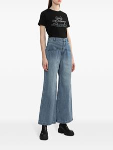 toutacoup tout a coup High waist flared jeans - Blauw