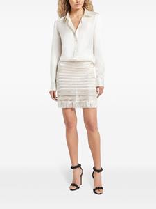 TOM FORD sheer pencil skirt - Wit