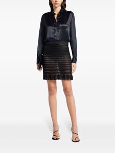 TOM FORD sheer pencil skirt - Zwart