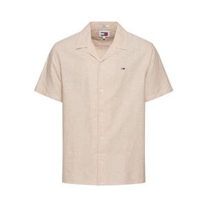 Tommy Jeans Kurzarmhemd "TJM LINEN BLEND CAMP SHIRT EXT"