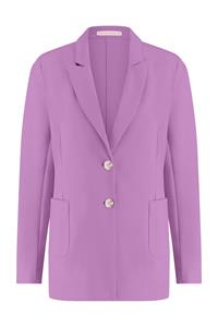 Studio Anneloes Harlow Bonded Blazer 09946 Blazers 4600 Lila Pink