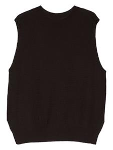 hommeplisséisseymiyake Homme Plissé Issey Miyake Spencer met ronde hals - Bruin