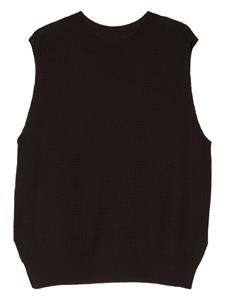 Homme Plissé Issey Miyake crew-neck sleeveless jumper - Bruin