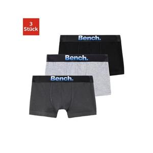 Bench. Boxershort voor jongens met logo voor (set, 3 stuks)