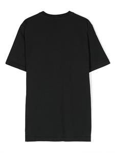 stoneislandjunior Stone Island Junior T-shirt met opgestikte zak - Zwart