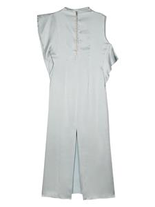 FENDI Midi-jurk met ruches - Blauw