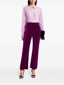 tomford TOM FORD Fluwelen flared broek - Roze