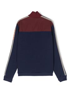 guccikids Gucci Kids Trainingsjack met GG-jacquard en rits - Blauw