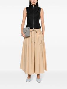 Moncler Midi-rok met A-lijn - Beige