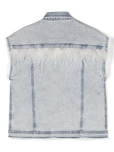 Andorine Denim gilet - Blauw