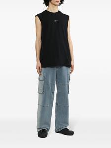 izzue Spencer met logoprint - Zwart