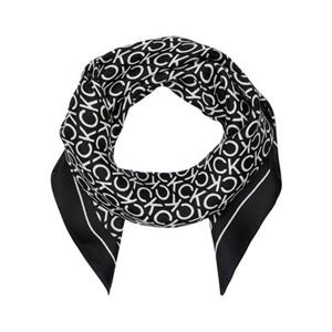 Calvin Klein Seidentuch "SILK MONOGRAM BANDANA 70X70"