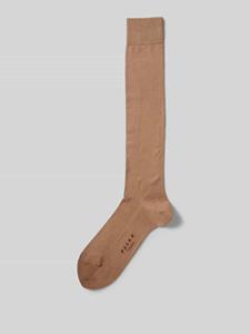 Falke Kniekousen met labeldetail, model 'Tiago'