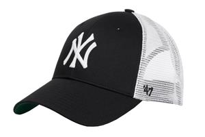 47 BRAND 47 Merk MLB New York Yankees Branson Cap, Unisex zwarte pet One size zwart
