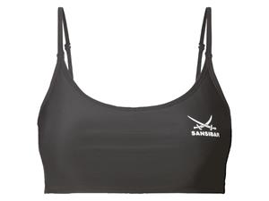 SANSIBAR Dames bikinitop (36, Zwart)