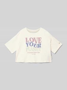 Champion Kort T-shirt met motiefprint