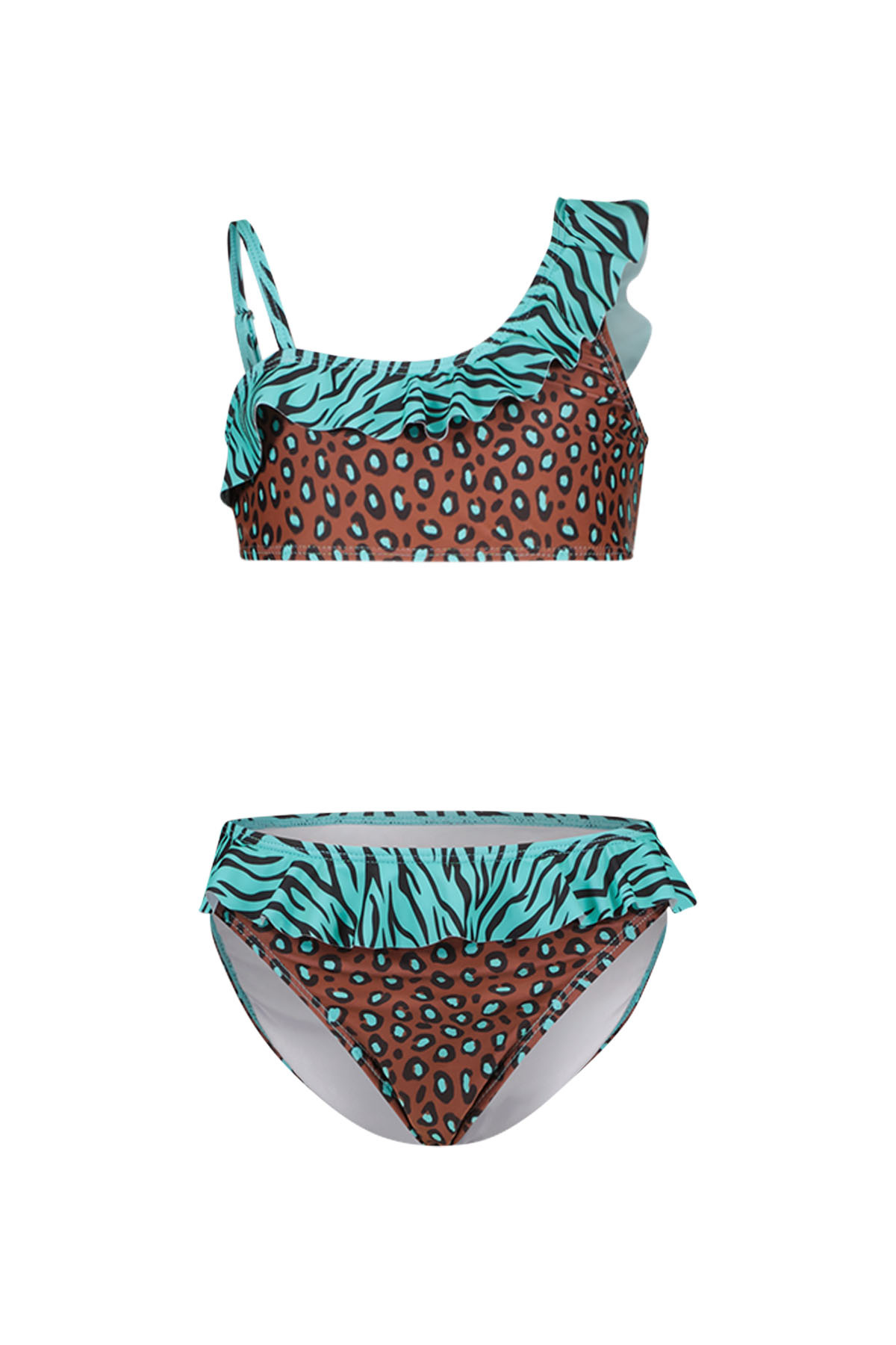 Just Beach Meisjes bikini Hawaii - Wild panter