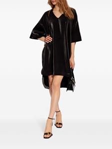 AERON Destino satin minidress - Zwart