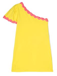 Billieblush x Disney Minnie Mouse-print mini dress - Geel