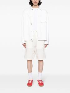 fivecm FIVE CM Shorts met geborduurd logo - Beige
