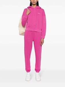 mc2saintbarth MC2 Saint Barth Hoodie met geborduurd logo - Roze