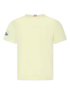 mc2saintbarthkids MC2 Saint Barth Kids Snoopy SB Boat katoenen T-shirt met print - Geel