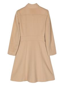 célinepre-owned Céline Pre-Owned Wollen mantel - Bruin