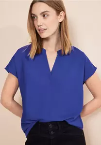 STREET ONE Blusenshirt QR Shirtblouse w splitneck sol