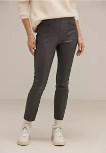 Street One Skinny-fit broek met coating