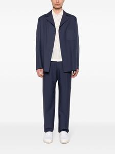 FENDI Broek van scheerwol - Blauw