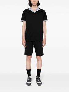 paul&shark Paul & Shark Poloshirt met contrasterende afwerking - Zwart