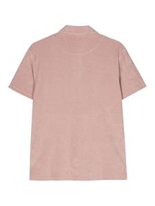 Altea Smith poloshirt van badstof - Roze