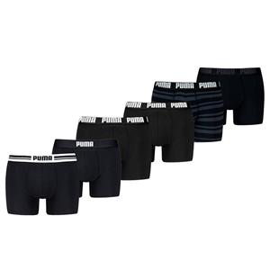 Puma Boxershorts 6-pack Black-S