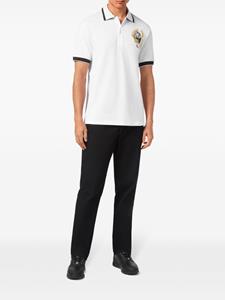 Billionaire Poloshirt met geborduurd logo - Wit