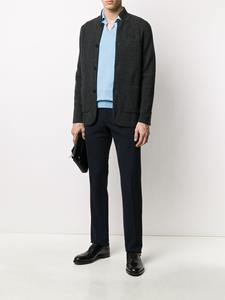 N.Peal Fijngebreide polotop - Blauw