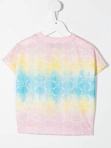 albertaferrettikids Alberta Ferretti Kids T-shirt met tie-dye print - Roze